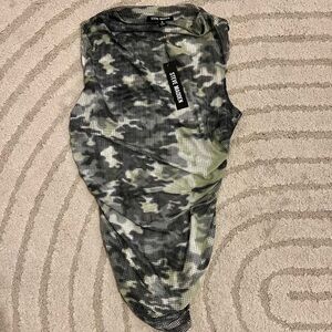 Steve Madden Camo Bodysuit